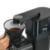 Cafetière Melitta ePour Noir et chrome + offre cadeaux