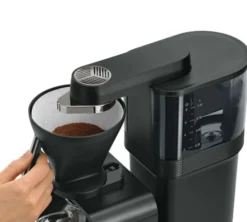 Cafetière Melitta ePour Noir et chrome + offre cadeaux