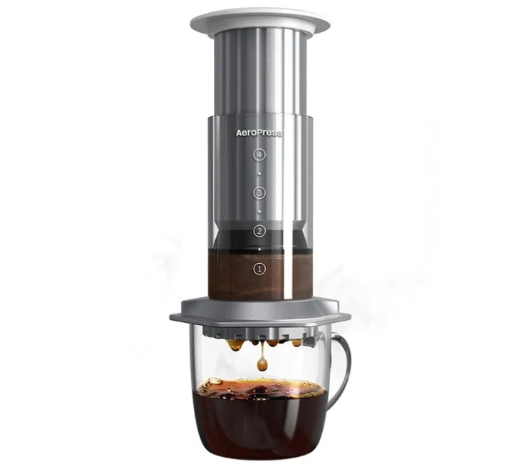 Cafetière nomade AEROPRESS Premium PR005 Silver
