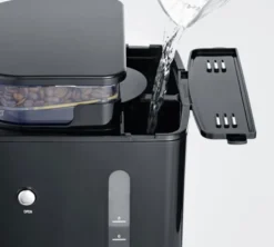 Cafetière Séverin avec broyeur inox KA 4813 + offre cadeaux