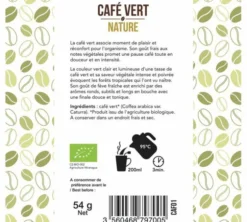 Café Vert Bio - 18 sachets - AROMANDISE