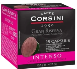 96 Capsules A Modo Mio® compatibles Gran Riversa Intenso - Corsini