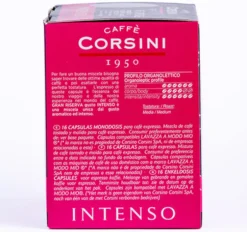 96 Capsules A Modo Mio® compatibles Gran Riversa Intenso - Corsini