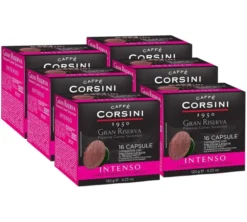 96 Capsules A Modo Mio® compatibles Gran Riversa Intenso - Corsini