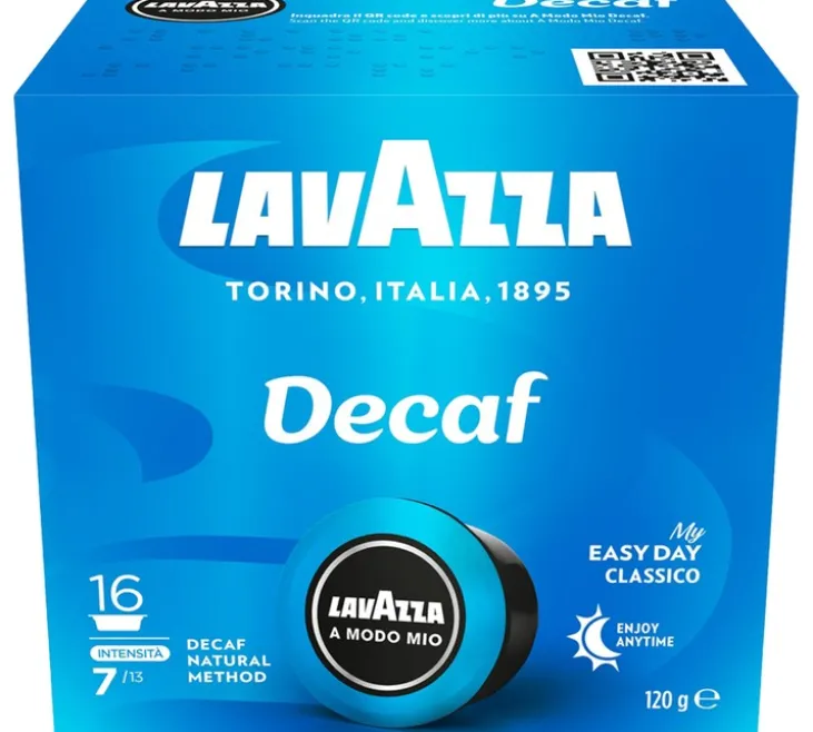 16 capsules café A Modo Mio Dek - LAVAZZA