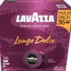 36 capsules café A Modo Mio Lungo Dolce- LAVAZZA