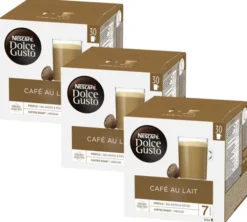 90 capsules Café au lait - Nescafé* DOLCE GUSTO*