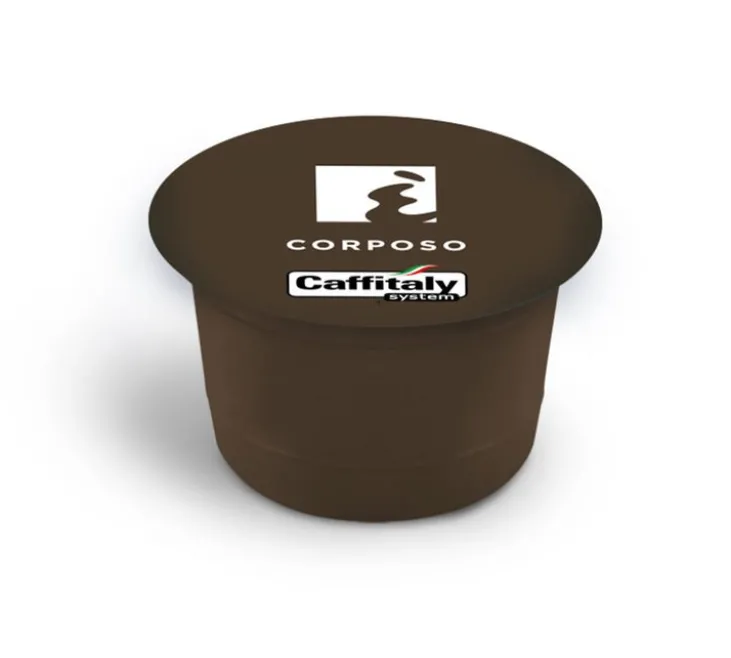 10 Capsules Caffitaly Corposo - 55% Robusta / 45% Arabica