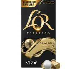 50 capsules compatible Nespresso* Original Or Absolu - CARTE NOIRE