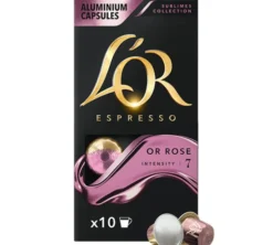 100 capsules compatible Nespresso* Original Or Rose - CARTE NOIRE
