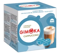 16 capsules compatibles Nescafé* Dolce Gusto* Cappuccino Classique - GIMOKA