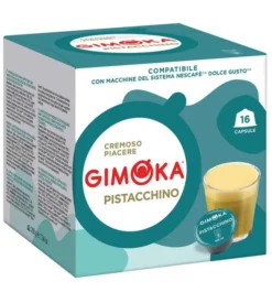 16 capsules compatibles Nescafé* Dolce Gusto* Pistacchino - GIMOKA