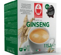 80 capsules compatibles Nescafé* Dolce Gusto* Ginseng – CAFFE BONINI