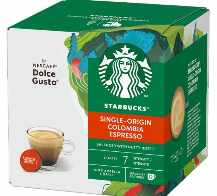 72 capsules compatibles Nescafé* Dolce Gusto* Colombia – STARBUCKS