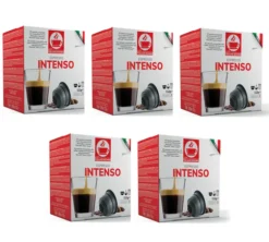 80 capsules compatibles Nescafé* Dolce Gusto* Espresso Intenso – CAFFE BONINI