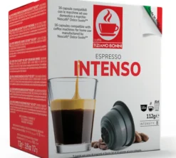 80 capsules compatibles Nescafé* Dolce Gusto* Espresso Intenso – CAFFE BONINI