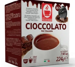 16 capsules compatibles Nescafé* Dolce Gusto* Chocolat – CAFFE BONINI