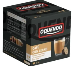 16 capsules compatibles Nescafé* Dolce Gusto* Caffé con leche – OQUENDO