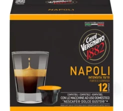 12 capsules compatibles Nescafé* Dolce Gusto* Napoli - CAFFE VERGNANO