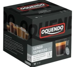 16 capsules compatibles Nescafé* Dolce Gusto* Lungo – OQUENDO
