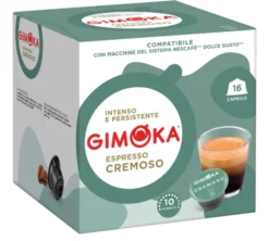 16 capsules compatibles Nescafé* Dolce Gusto* Cremoso - GIMOKA