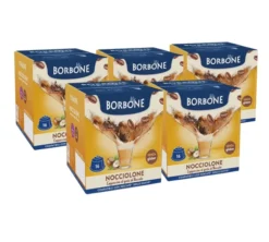 80 capsules compatibles Nescafé* Dolce Gusto* Cappuccino Nocciolone – CAFFE BORBONE