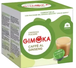96 capsules compatibles Nescafé* Dolce Gusto* Espresso caffè al ginseng - GIMOKA