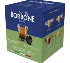 16 capsules compatibles Nescafé Dolce Gusto* Decaffeinato - CAFFE BORBONE