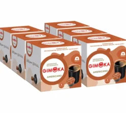 96 capsules compatibles Nescafé* Dolce Gusto* Espresso Americano - GIMOKA