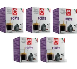 80 capsules compatibles Nescafé* Dolce Gusto* Espresso Forte – CAFFE BONINI