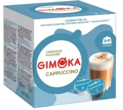 96 capsules compatibles Nescafé* Dolce Gusto* Cappuccino Classique - GIMOKA