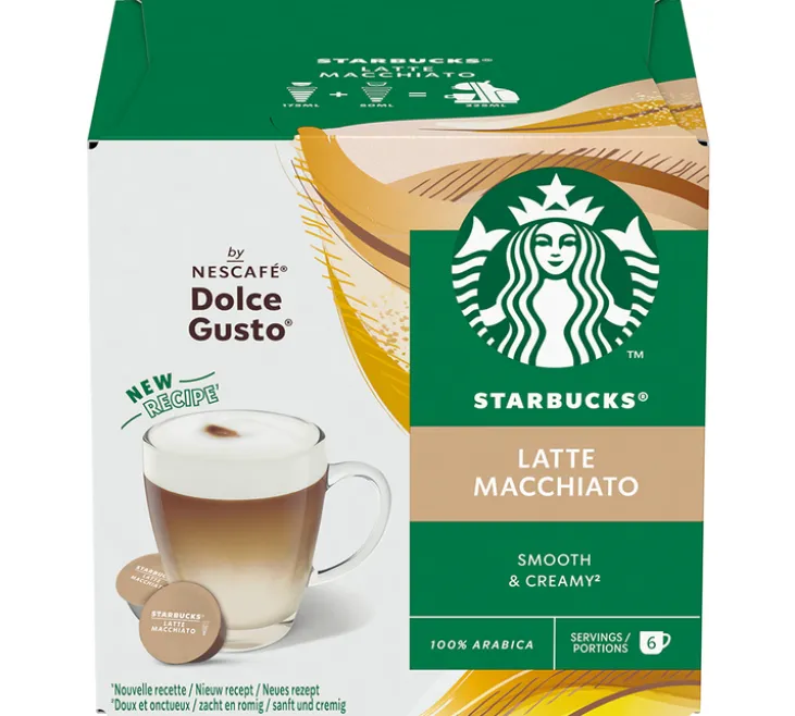 12 capsules compatibles Nescafé* Dolce Gusto* Latte Macchiato – STARBUCKS