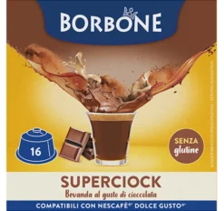 16 capsules compatibles Nescafé* Dolce Gusto* Superciock – CAFFE BORBONE