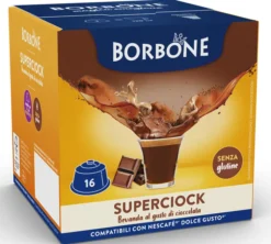 16 capsules compatibles Nescafé* Dolce Gusto* Superciock – CAFFE BORBONE