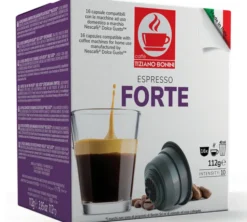16 capsules compatibles Nescafé* Dolce Gusto* Espresso Forte – CAFFE BONINI