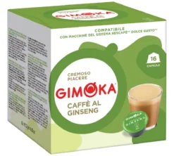 16 capsules compatibles Nescafé* Dolce Gusto* Espresso caffè al ginseng - GIMOKA