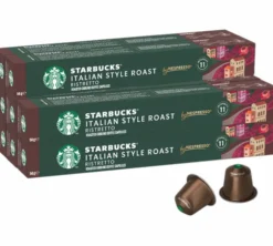 80 capsules compatibles Nespresso* Original Italian Style Roast - STARBUCKS