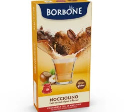 10 capsules compatibles Nespresso* Original Nocciolino - CAFFE BORBONE