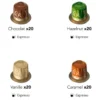 80 capsules compatibles Nespresso* Original - 4 cafés aromatisés - L'OR ESPRESSO