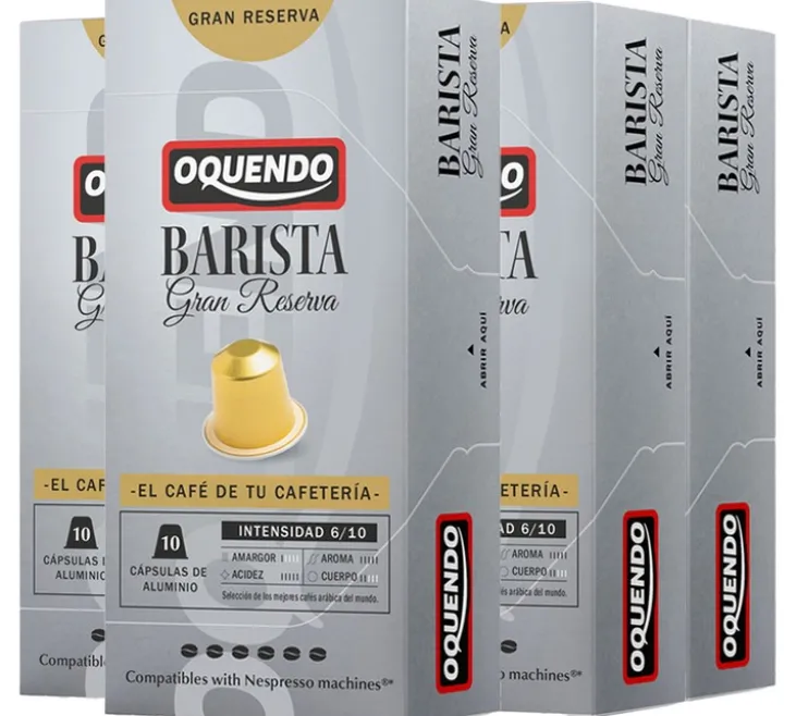 50 Capsules compatibles Nespresso* Original Barista Gran Reserva - OQUENDO