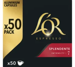 50 capsules compatibles Nespresso* Original Splendente - L'OR ESPRESSO
