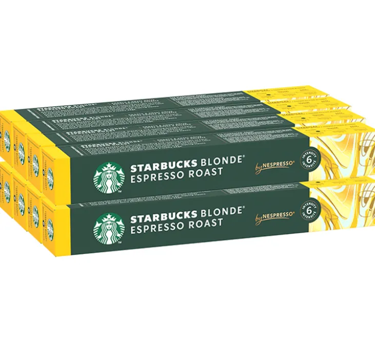 80 capsules compatibles Nespresso* Original Blonde Espresso Roast- STARBUCKS