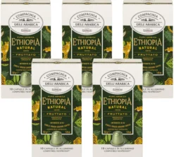 50 capsules compatibles Nespresso* Original Harenna Wild Forest Ethiopia - CORSINI