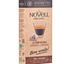 50 capsules compatibles Nespresso® Ristretto Bio – NOVELL