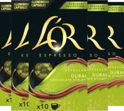 50 capsules compatibles Nespresso* original Dubaï Chocolate Style - L'Or Espresso