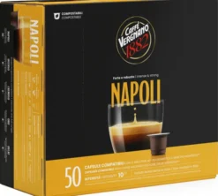 50 capsules compatibles Nespresso* Original Napoli - CAFFE VERGNANO