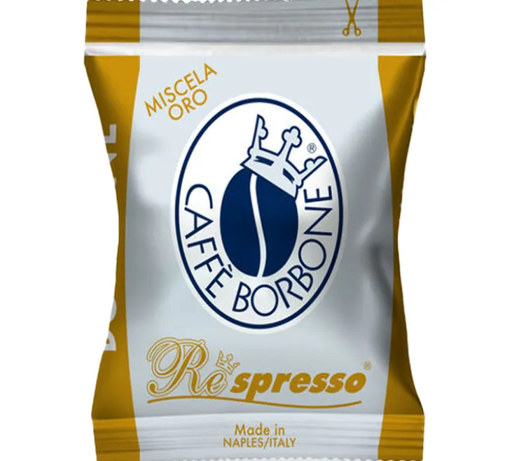 100 capsules compatibles Nespresso* Original Mélange Or Intensité 7 - CAFFÈ BORBONE