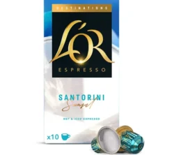 10 capsules compatibles Nespresso* Original - Santorini - L'OR ESPRESSO