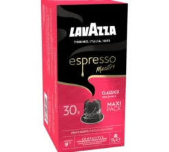 30 capsules compatibles Nespresso* Original Maestro Classico - LAVAZZA