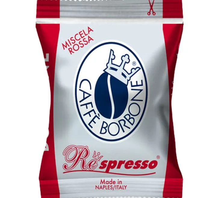 100 capsules compatibles Nespresso* Original Mélange Rouge Intensité 9 - CAFFÈ BORBONE